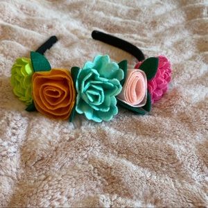 Floral headband
